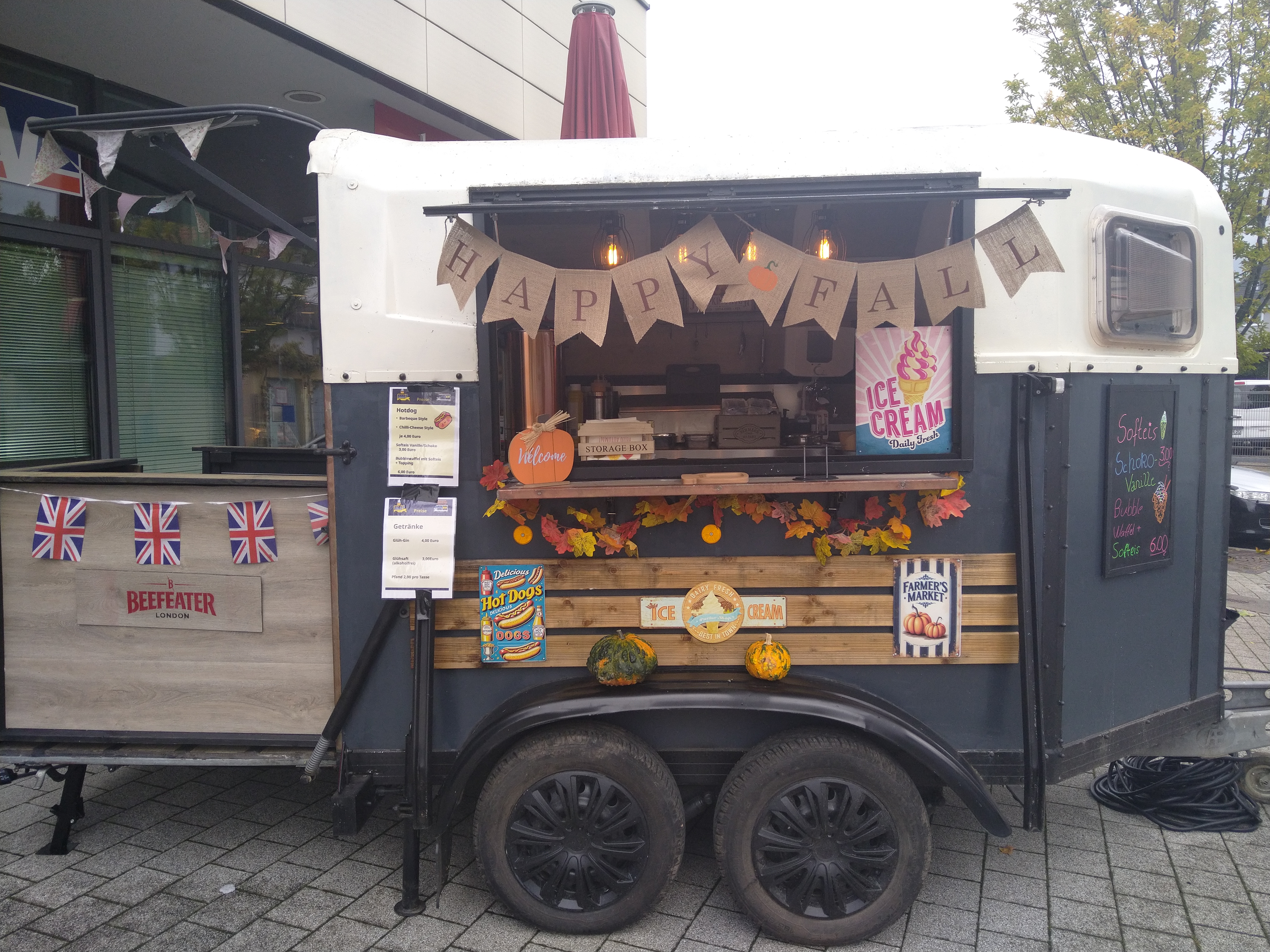 Foodtrailer im Einsatz